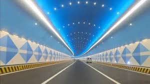 美！济南深蓝隧道开通 市民可来先睹为快