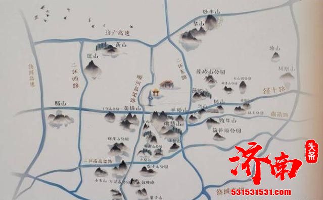 济南市2020首届市民登山节启动，40座山体公园地图公布