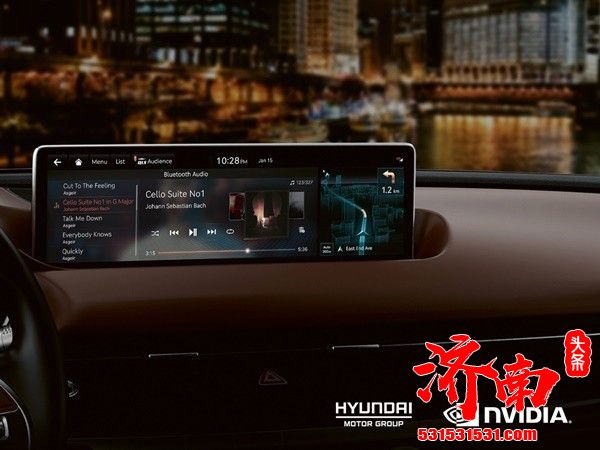 现代2022年所有车将搭载英伟达Drive