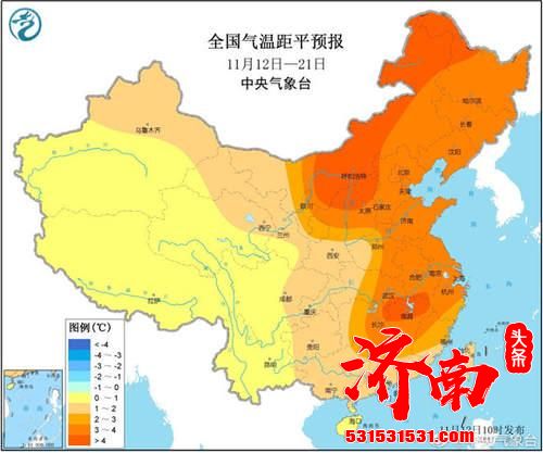 济南天气未来三天没有明显变化 ，今年的济南丝毫不见“冬”