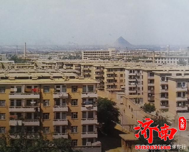 老照片：80年代的山东省济南市，记录济南的发展历程