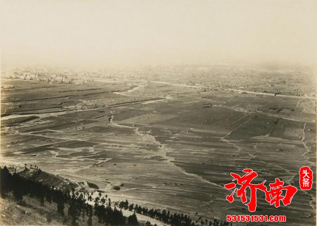 老照片：济南1929年的初春，泉城九十年前的风光人文旧貌