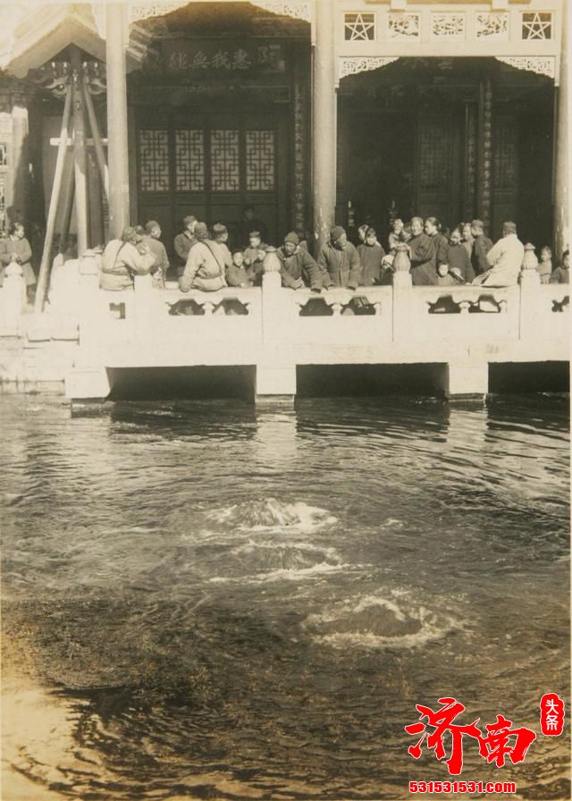 老照片：济南1929年的初春，泉城九十年前的风光人文旧貌