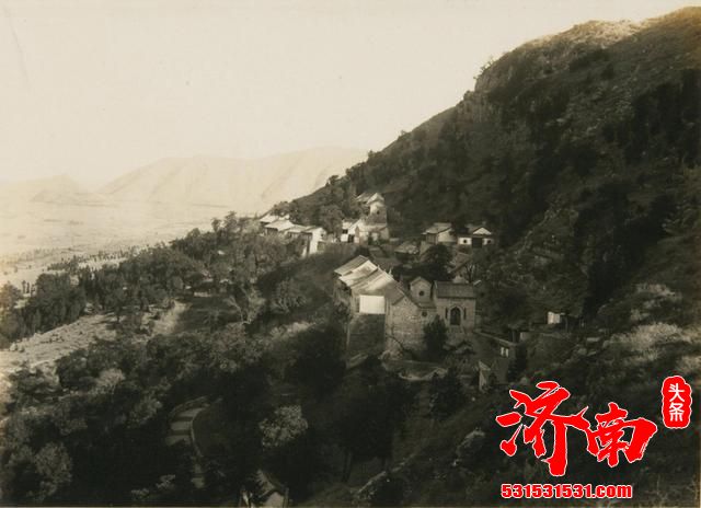 老照片：济南1929年的初春，泉城九十年前的风光人文旧貌